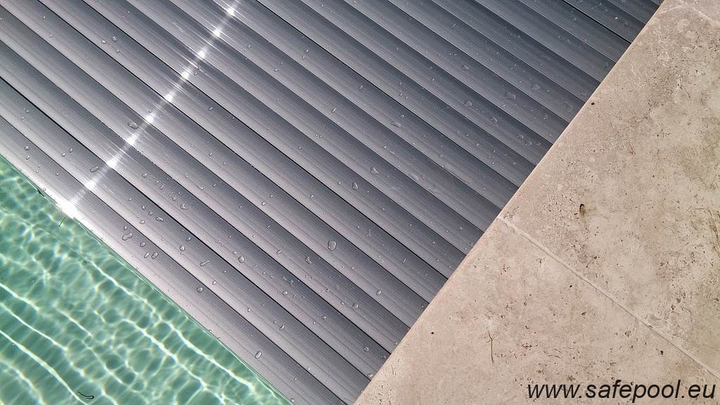 Pool slats silver solar 23